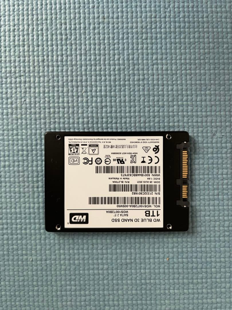 SSD 1TB（Western Digital）