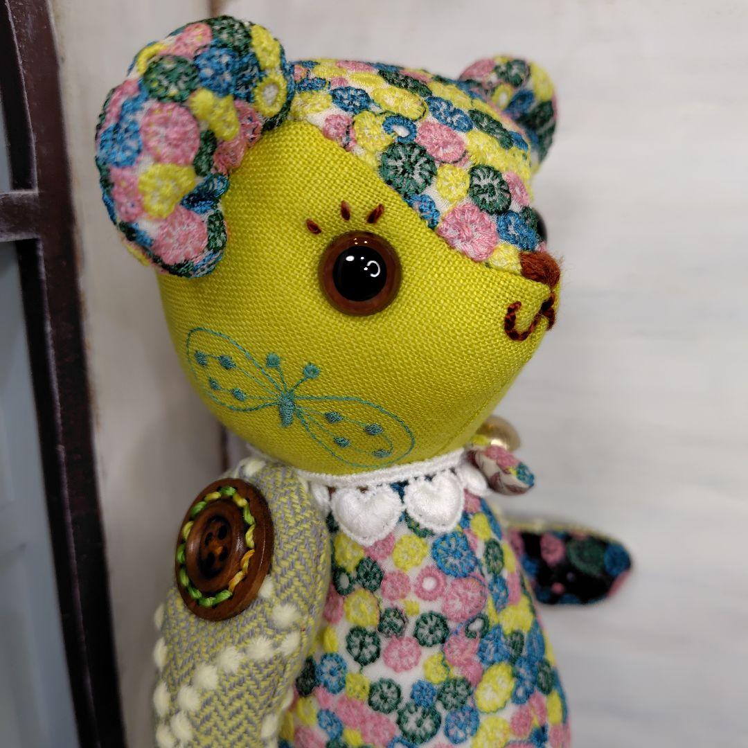 ミナペルホネン＊ハンドメイド＊ぬいぐるみ＊テディベア＊㊾