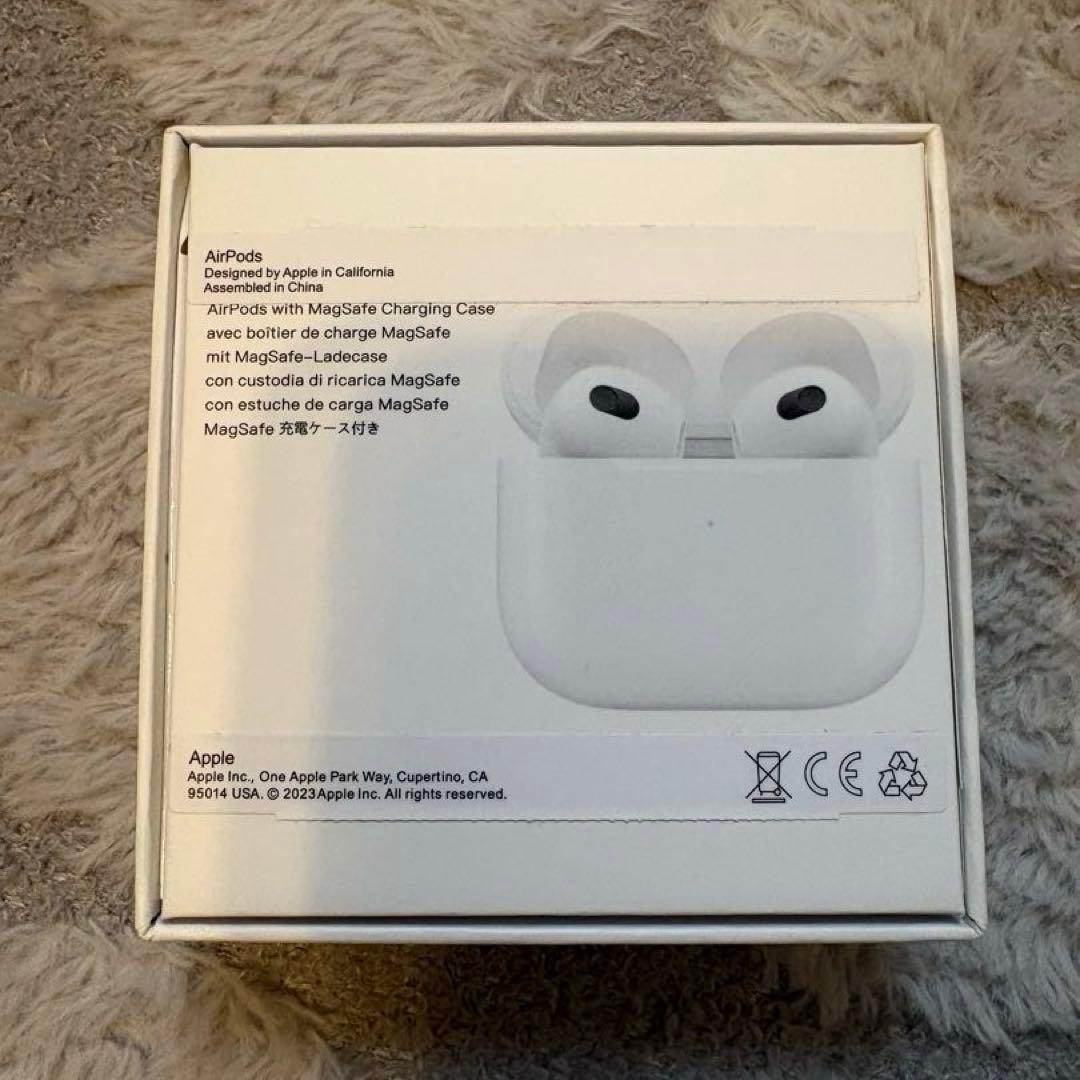AirPods 第3世代 MagSafe充電ケース Apple 正規品 箱あり