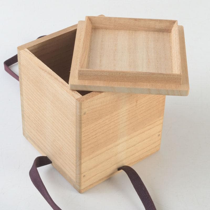 茶道具　祥峯作　立雛梅木蒔絵　一閑棗　共箱　V　9956