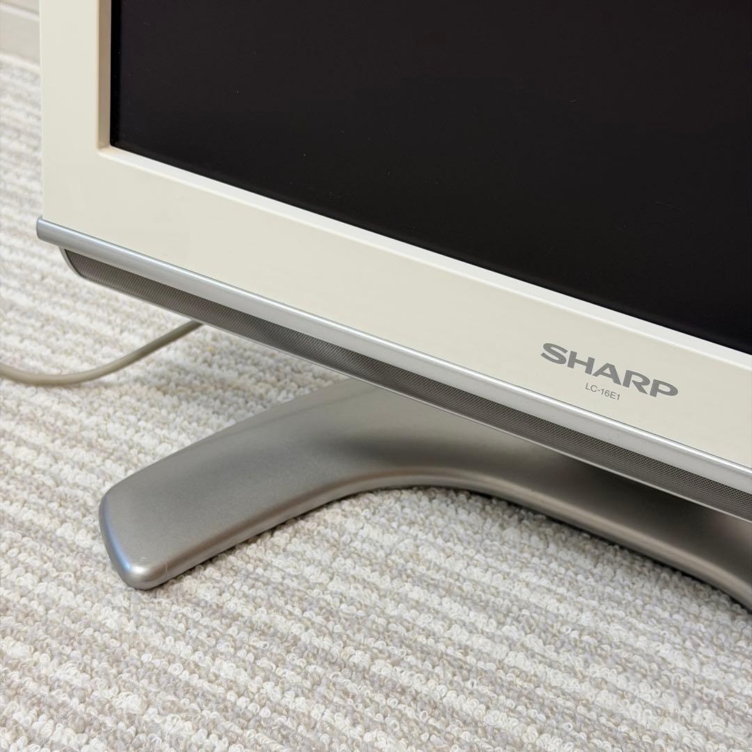 【レア品✨】SHARP AQUOS LC-16E1 液晶テレビ 状態良好！