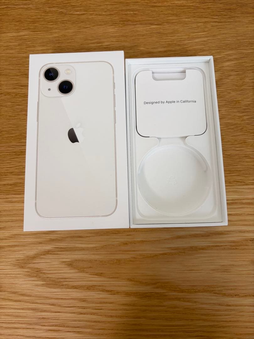 Apple iPhone 13 ホワイト 本体 箱付き