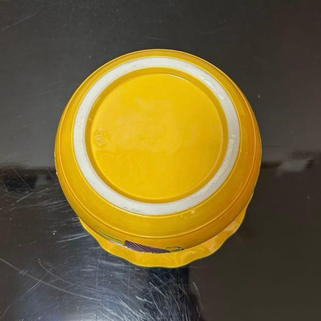 黄交趾砂金袋水指　茶道具懐石鵬雲斎坐忘斎淡々斎即中斎而妙斎棗水指茶杓水屋茶碗釜