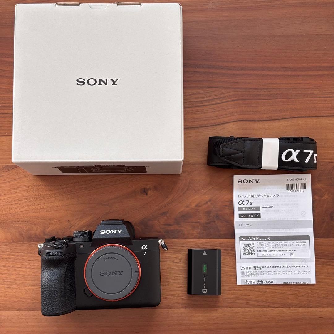 SONY α7V ボディ 美品