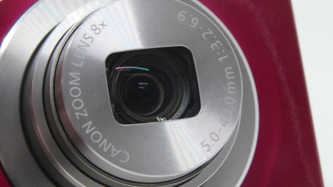 【B2126】 Canon IXY 180 レッド キャノン イクシ