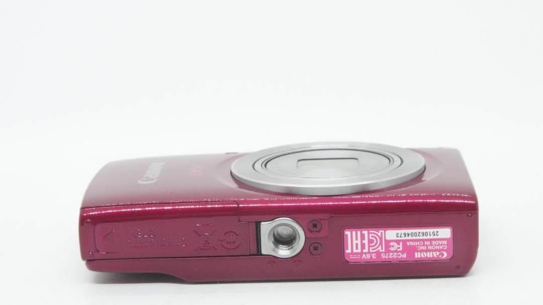 【B2126】 Canon IXY 180 レッド キャノン イクシ