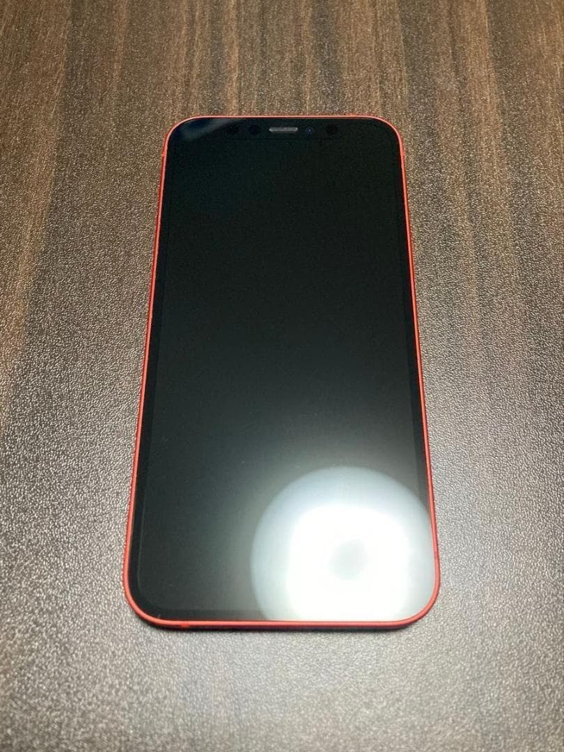 【美品】iPhone 12 mini レッド 64GB バッテリ100%