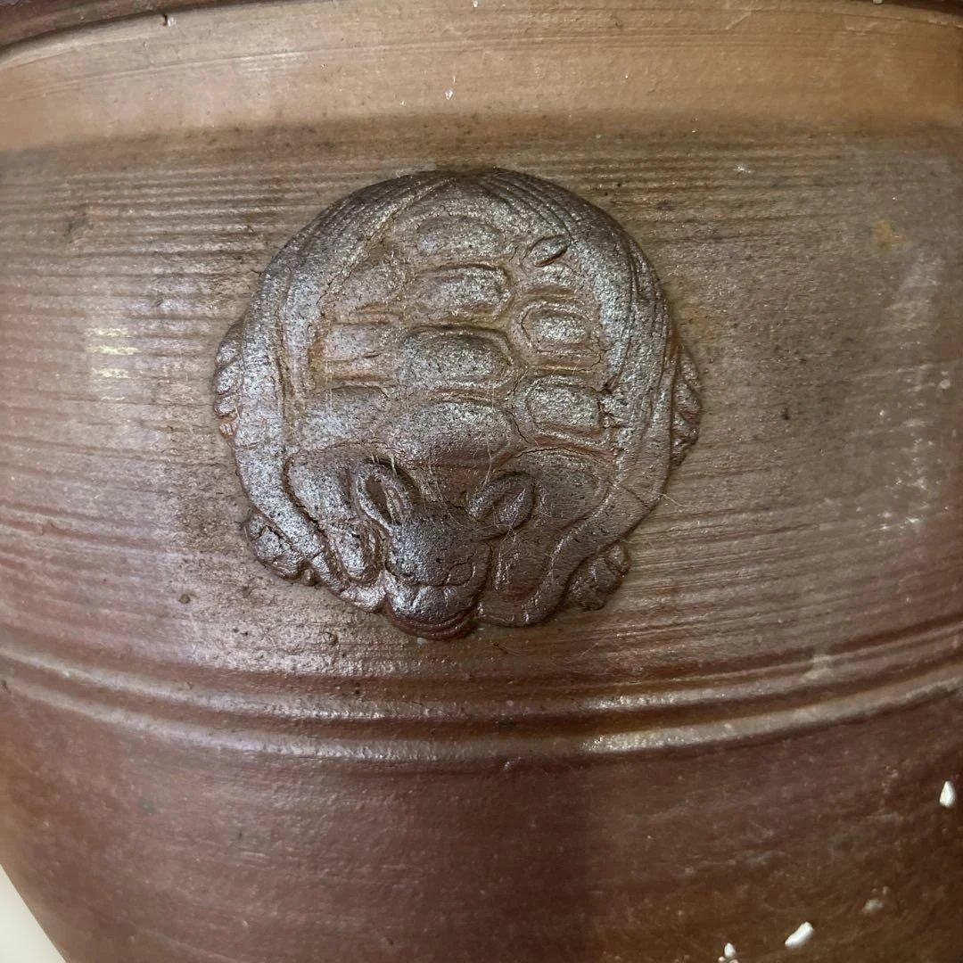 古備前焼　伊部陶苑　大饗 大壺　鉢　アンティーク置物　骨董品
