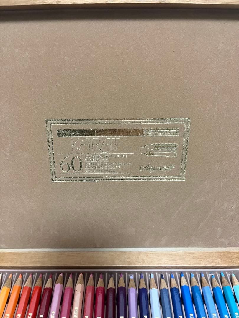 ステッドラー カラト アクェレル 水彩色鉛筆 60色 (7500円は今月末まで)