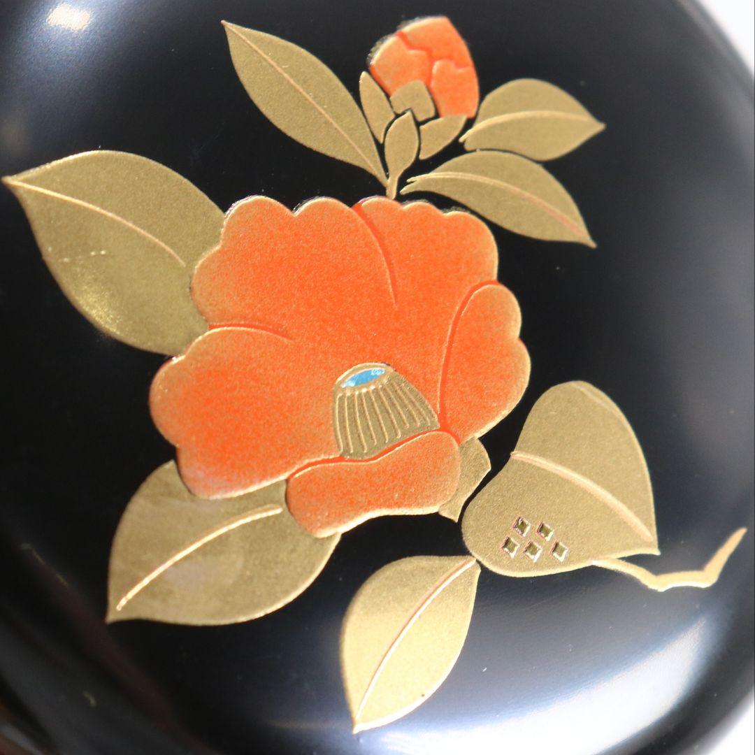 和田寿峰作 四季揃 薄茶器 棗 金輪寺 中次 茶道具 共箱　SX1037