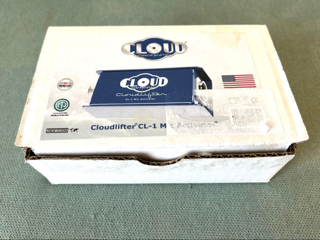 Cloudlifter CL-1 マイクプリアンプ　ケーブル付き