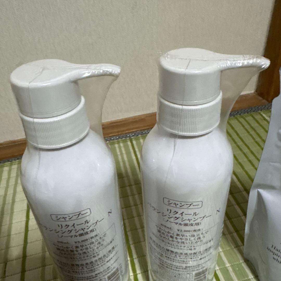 リクイール　バランシング　シャンプー　トリートメント　2 さらさら　詰め替え用