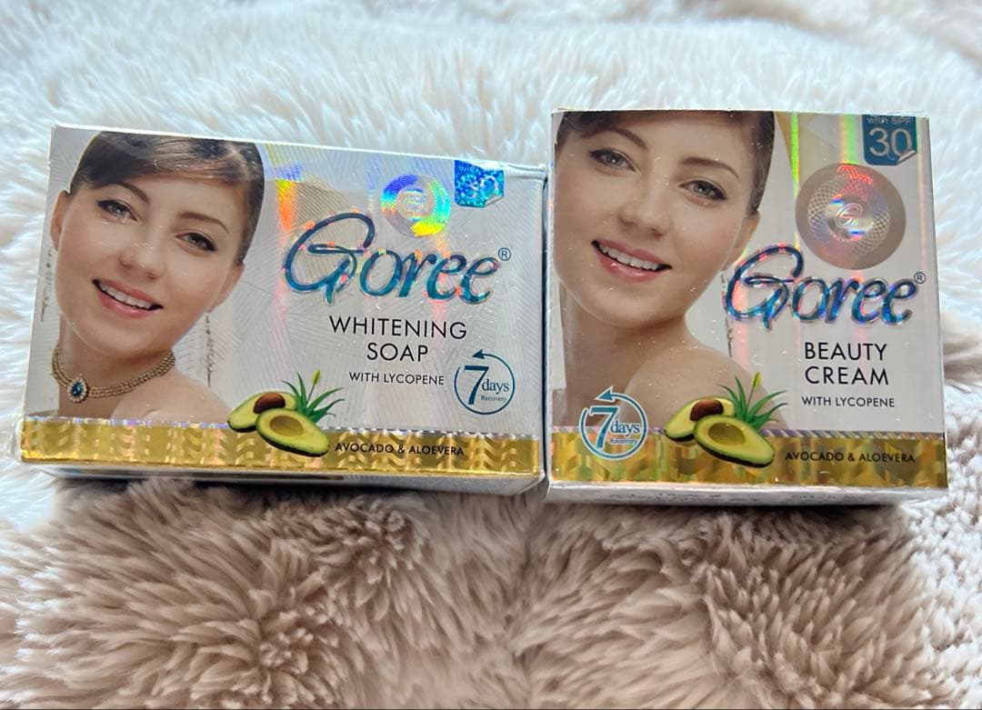 フェイスクリーム Goree Beauty Cream &Goree Whitening Soap