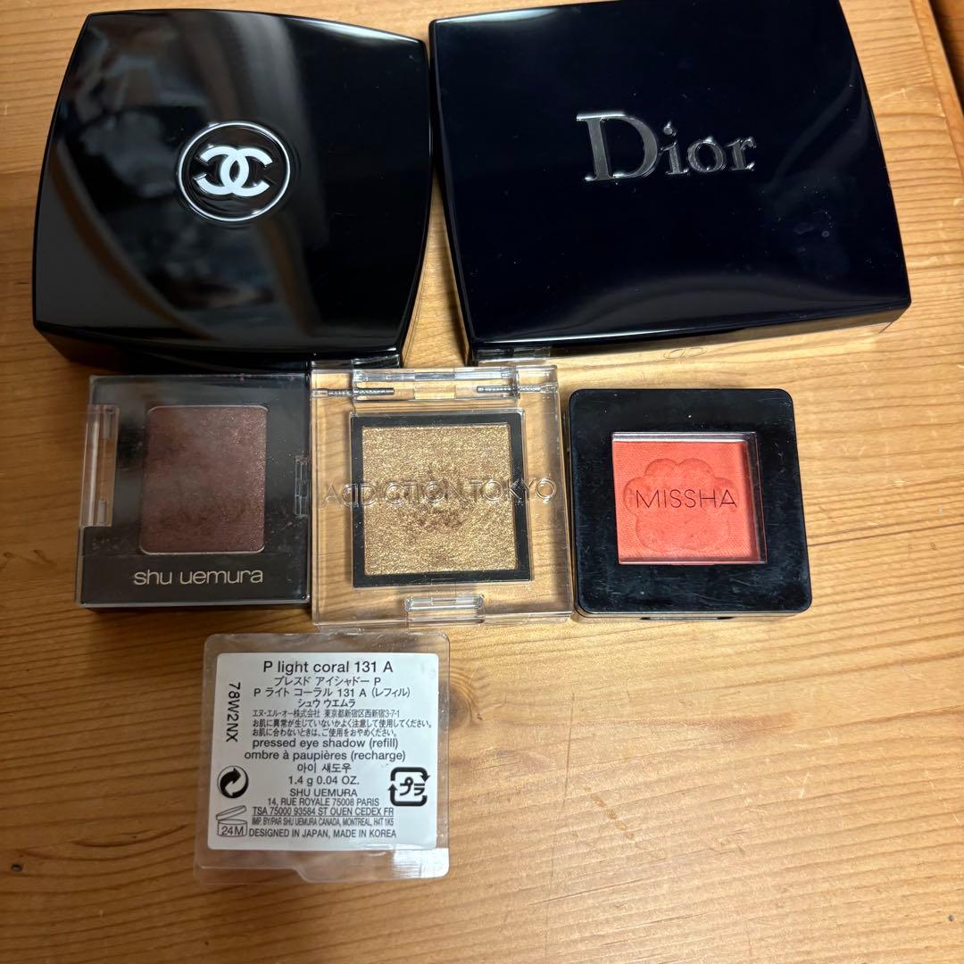 アイシャドウ　まとめ売り　CHANEL DIOR シュウウエムラ　アディクション