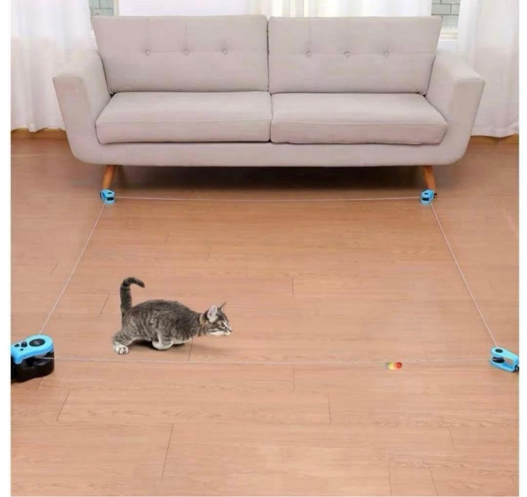 猫用 電動おもちゃ充電式 運動不足解消自 動おもちゃ猫おもちゃ