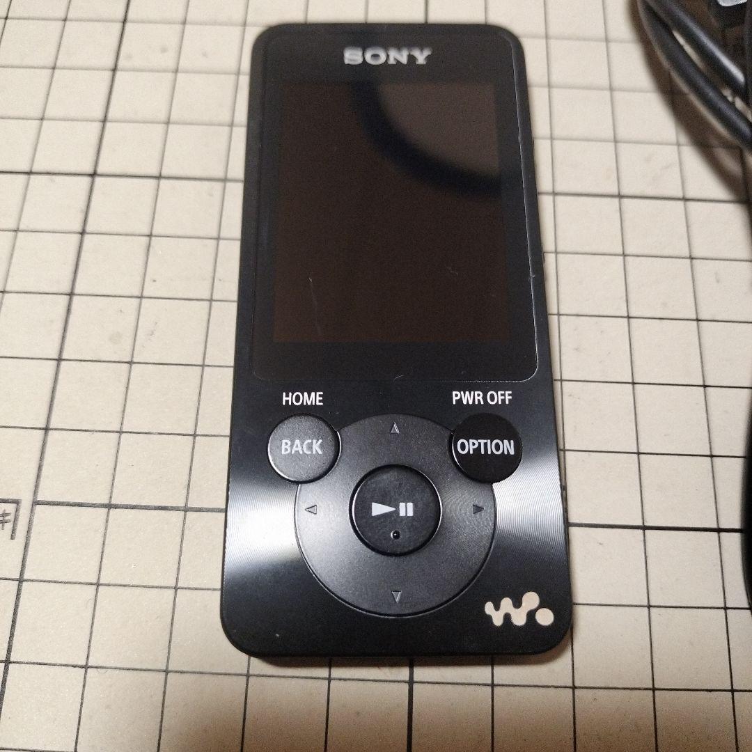 美品 ソニー ウォークマン NW−S785 ブラック 16GB 純正ケーブル付き