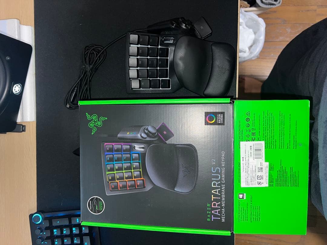 Razer Tartarus V2 左手デバイス　ほぼ新品