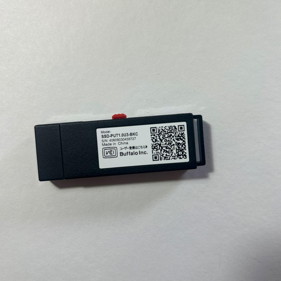 BUFFALO SSD-PUT1.0U3-BN 1TB 外付けSSD