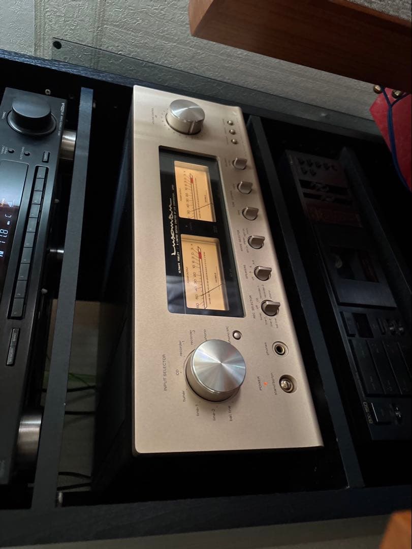 LUXMAN ラックスマ L-505sII プリメインアンプ。