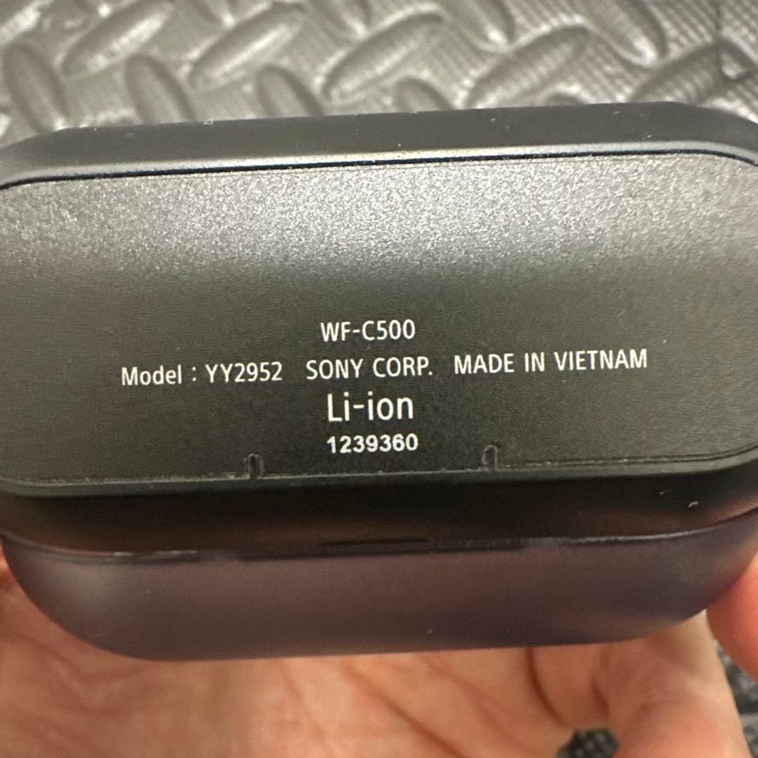 SONY WF-C500 ワイヤレスイヤホン ブラック