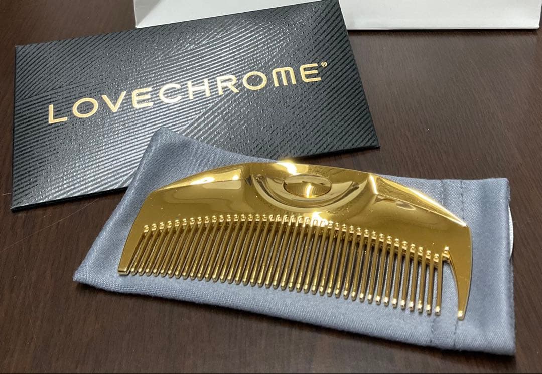 LOVE CHROME ラブクロム☆コーム K24GP ツキ 美品