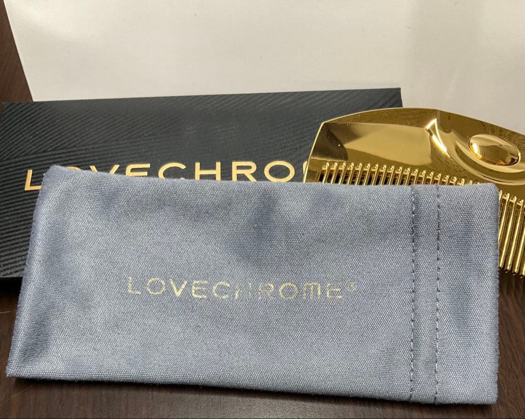 LOVE CHROME ラブクロム☆コーム K24GP ツキ 美品