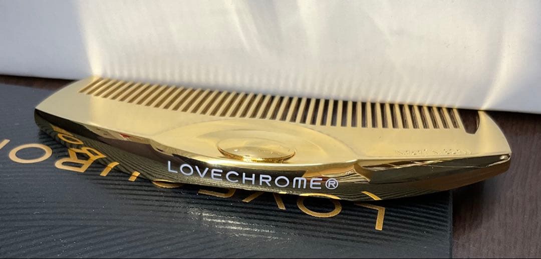 LOVE CHROME ラブクロム☆コーム K24GP ツキ 美品