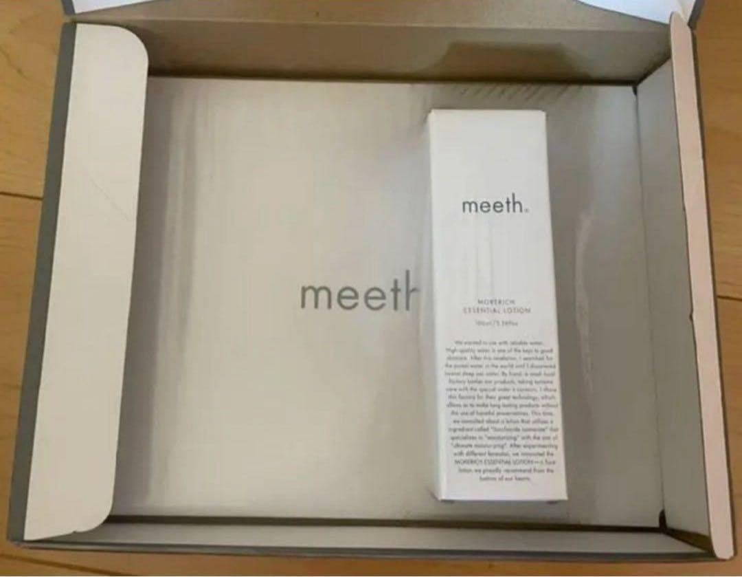 未開封　meeth モアリッチエッセンシャルローション800ml （11月）