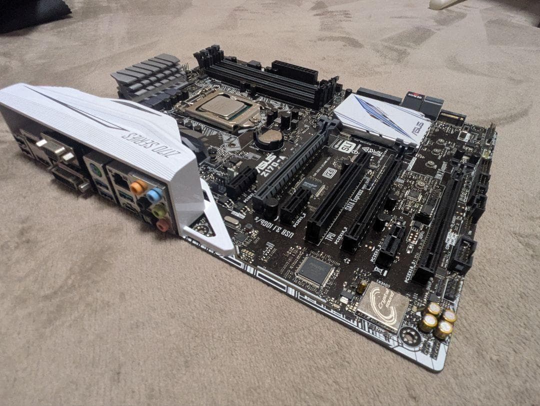 【CPU付i5-6600K】ASUS Z170-A / LGA1151