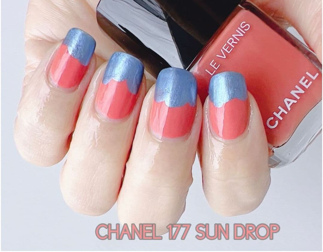 CHANEL 179 LAGUNE & 177 SUN DROP セット