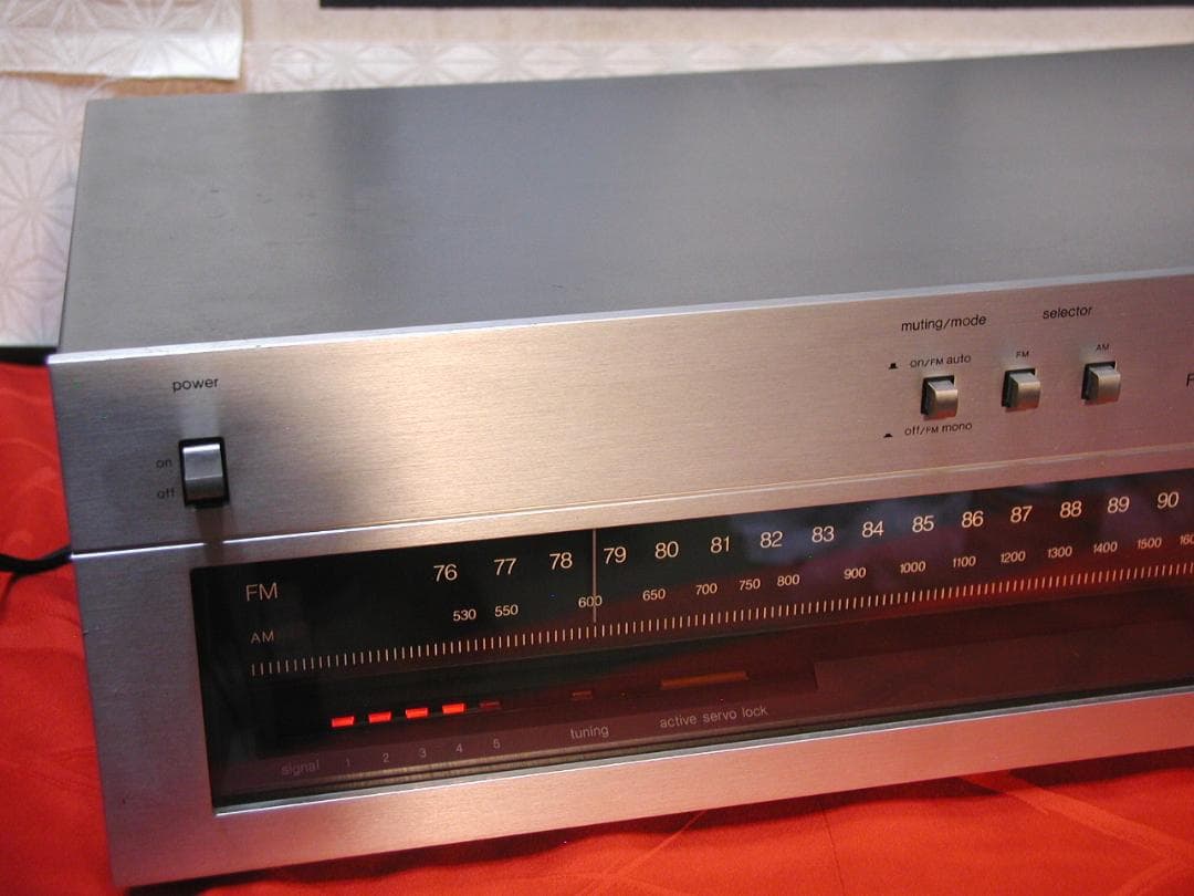 ★Technics ST-8044G、FM/AMチューナー。 動作良好です。★