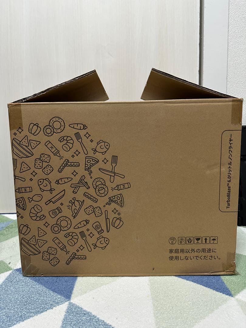 【中古品】COSORIノンフライヤー 6L 大容量ブラック CAF-DC601