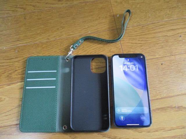 中古　softbank　Iphone12mini　64GB　ブルー　MGAP