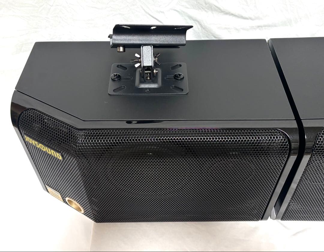 JOYSOUND スピーカー CS-H02 カラオケ ハイレゾ 取付金具付