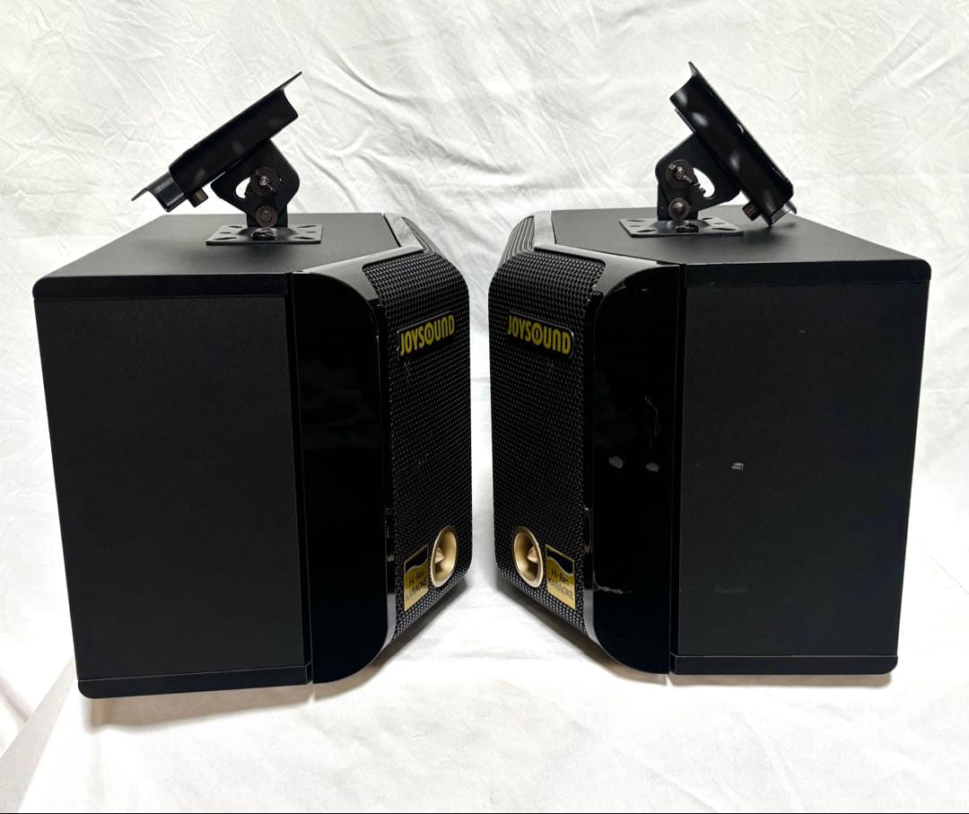 JOYSOUND スピーカー CS-H02 カラオケ ハイレゾ 取付金具付