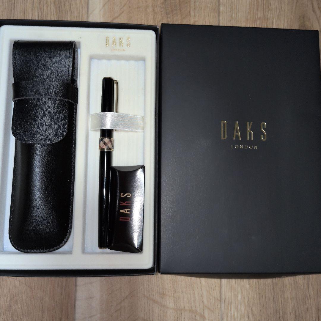新品　セイラー　SAILOR　DAKS 　万年筆　レザーケース　カートリッジ2本