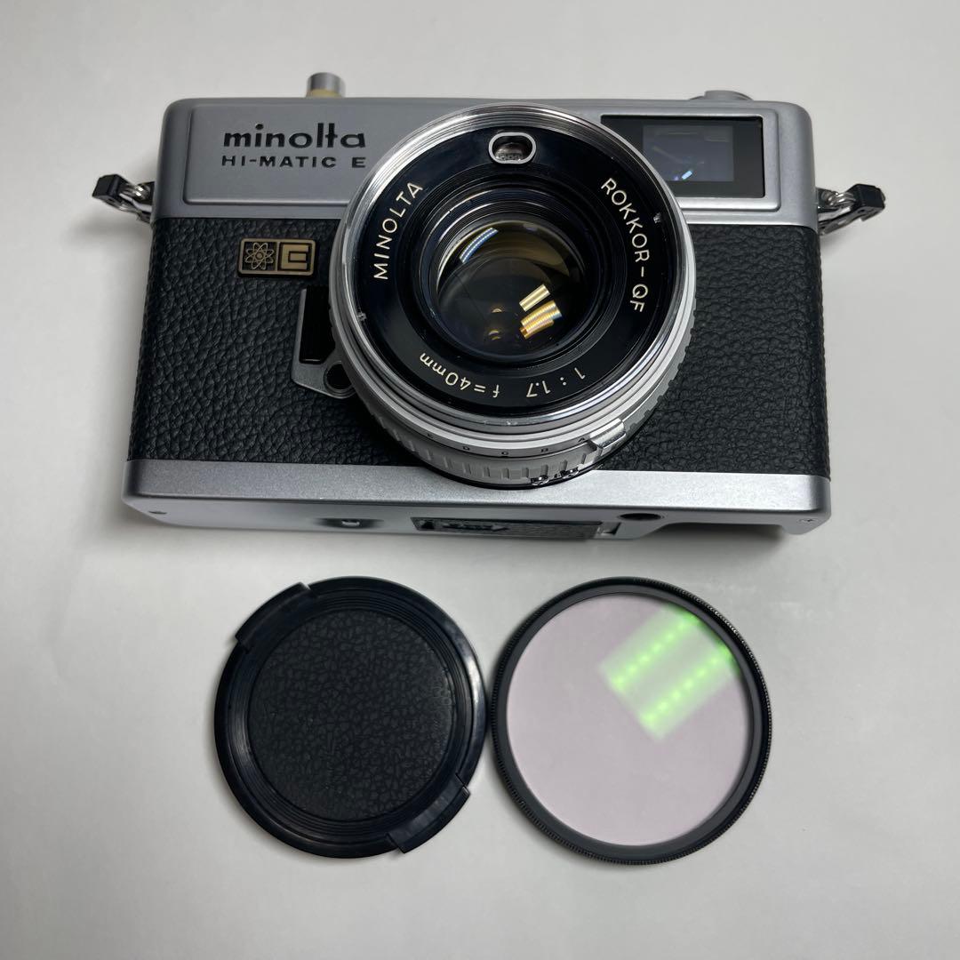 Minolta Hi-Matic E コンパクトフィルムカメラ　動作品