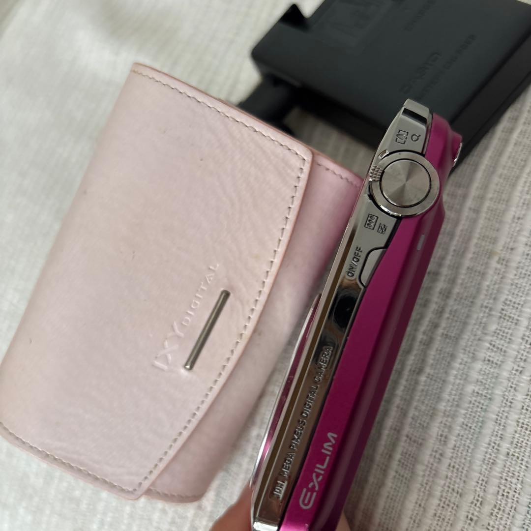 CASIO EXILIM パープル デジタルカメラ