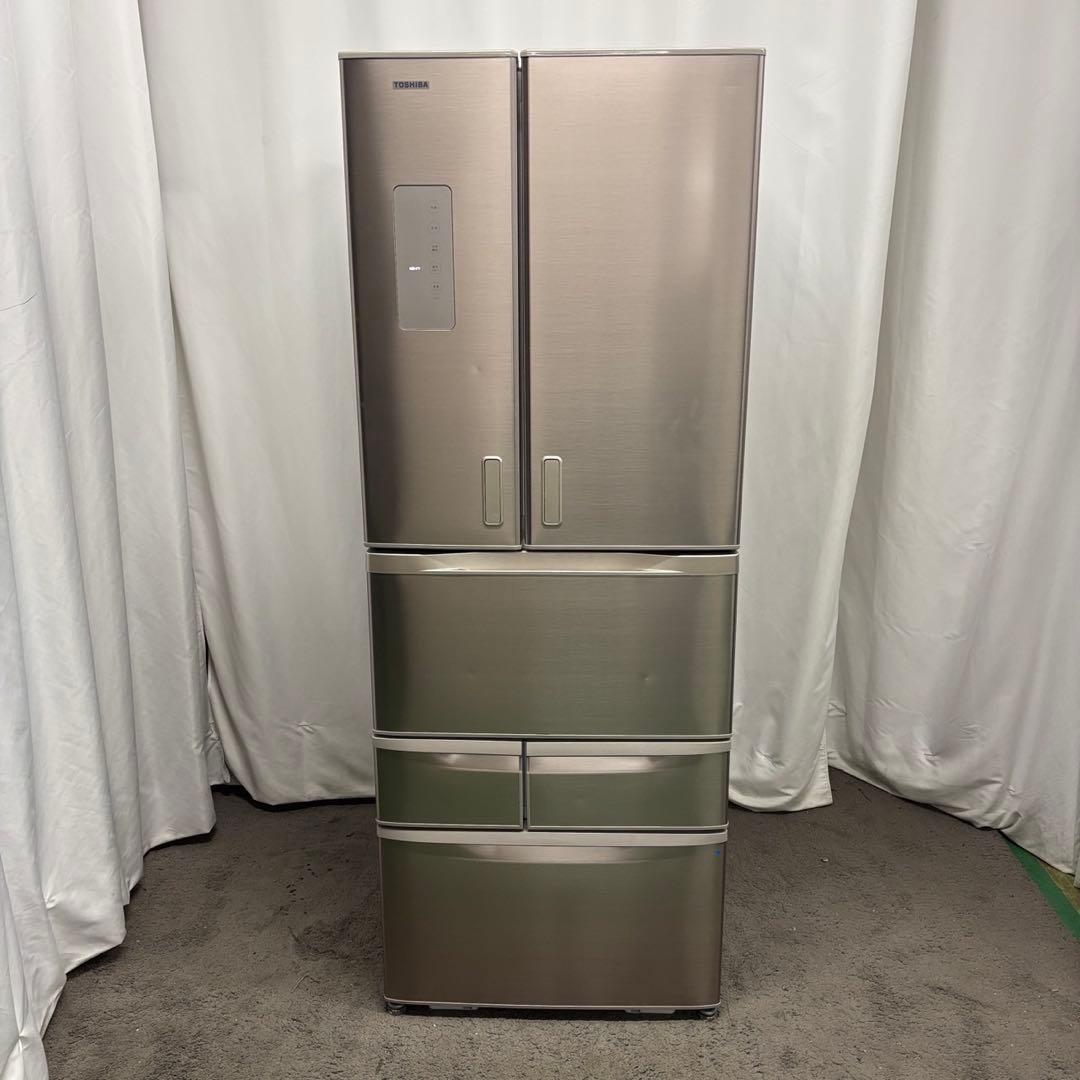 156❤️　冷蔵庫　東芝　500ℓ〜600ℓ　大型　綺麗　フレンチドア　設置無料