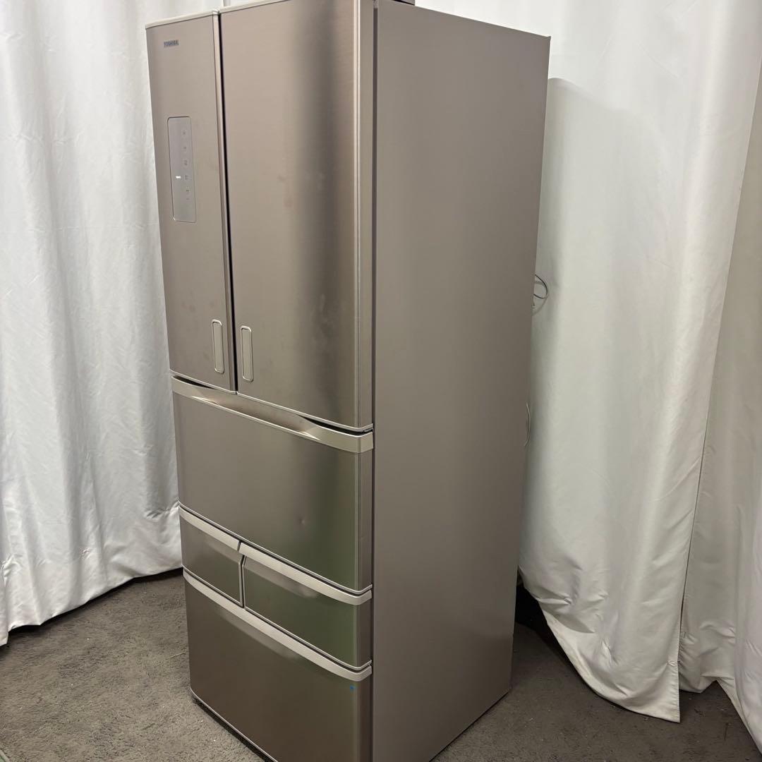156❤️　冷蔵庫　東芝　500ℓ〜600ℓ　大型　綺麗　フレンチドア　設置無料