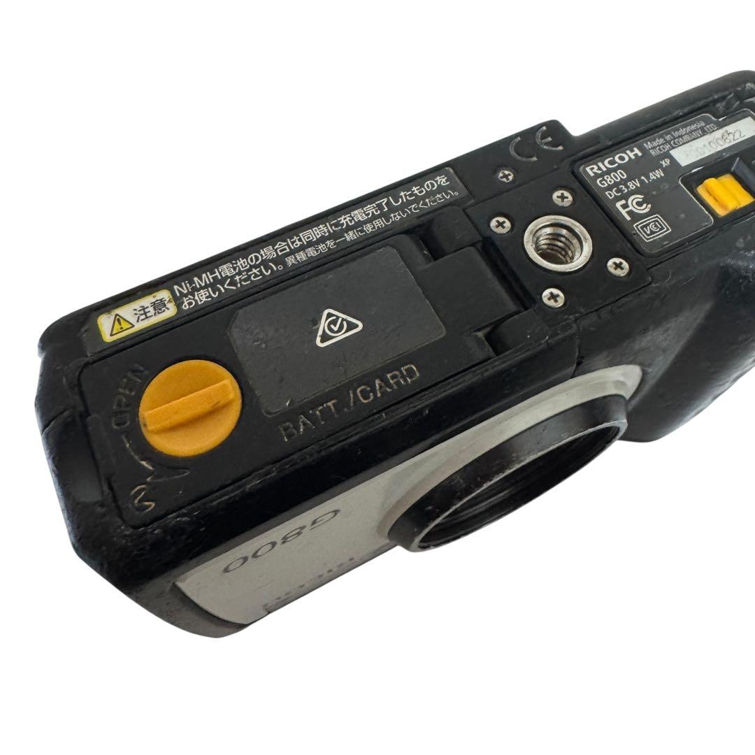 【動作品】RICOH G800 デジタルカメラ 付属品有り