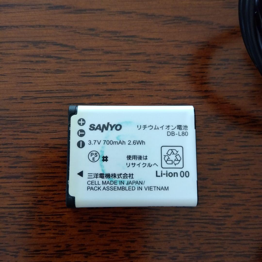 SANYO 　DMX-CG10 デジタルムービーカメラ 　ネイビー
