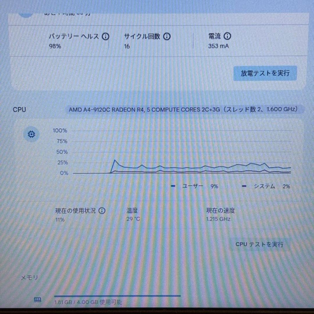 Chromebook本体 Lenovo IdeaPad3 CB 11AST5 ChromeBook