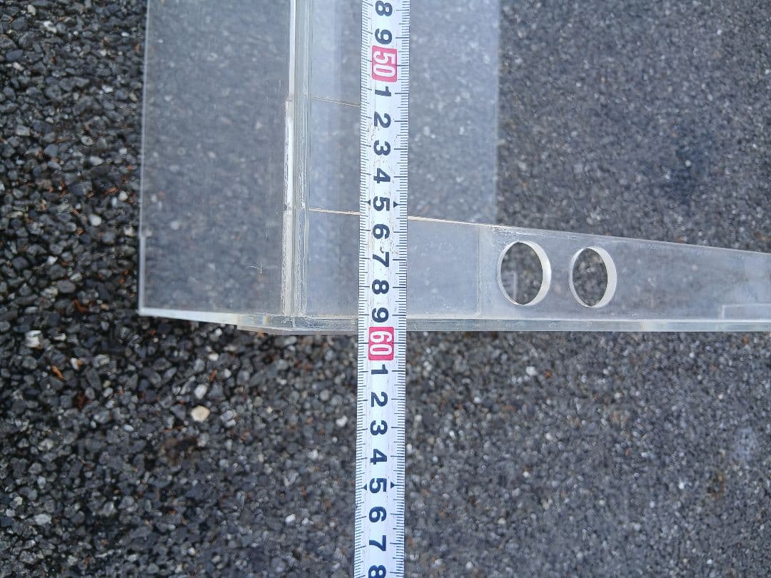 アクリル水槽 飼育水槽 600×450×450 ※水漏れなし