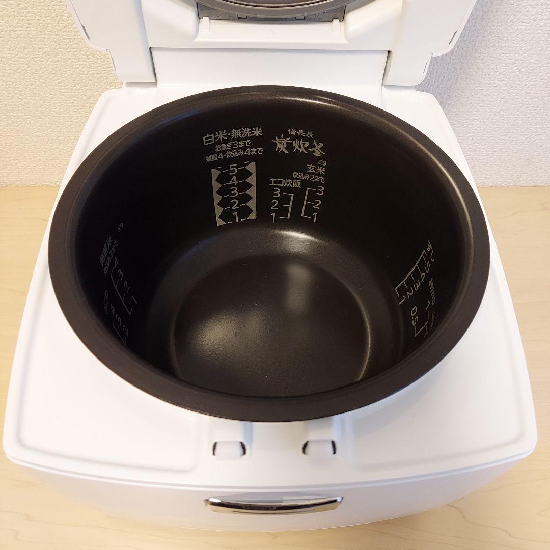 三菱IHジャー 炊飯器　 NJ-VEB10　炭炊釜　5.5合炊き　2022年製