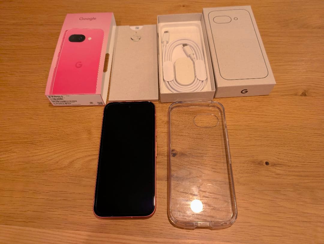 Google　Pixel9a（ドコモ）ピオニー