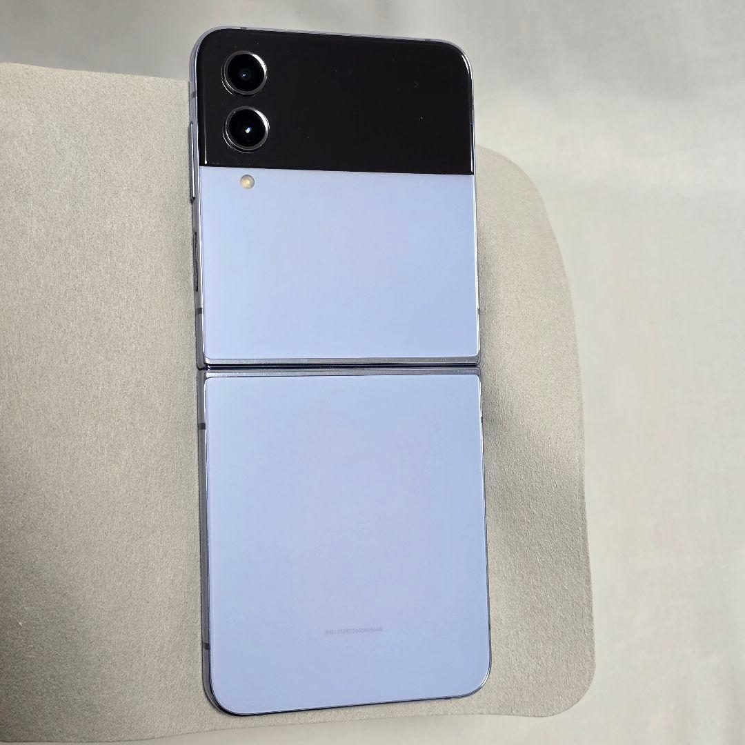 【美品】Galaxy Z Flip4 SIMフリー 判定○ 海外版 ブルー