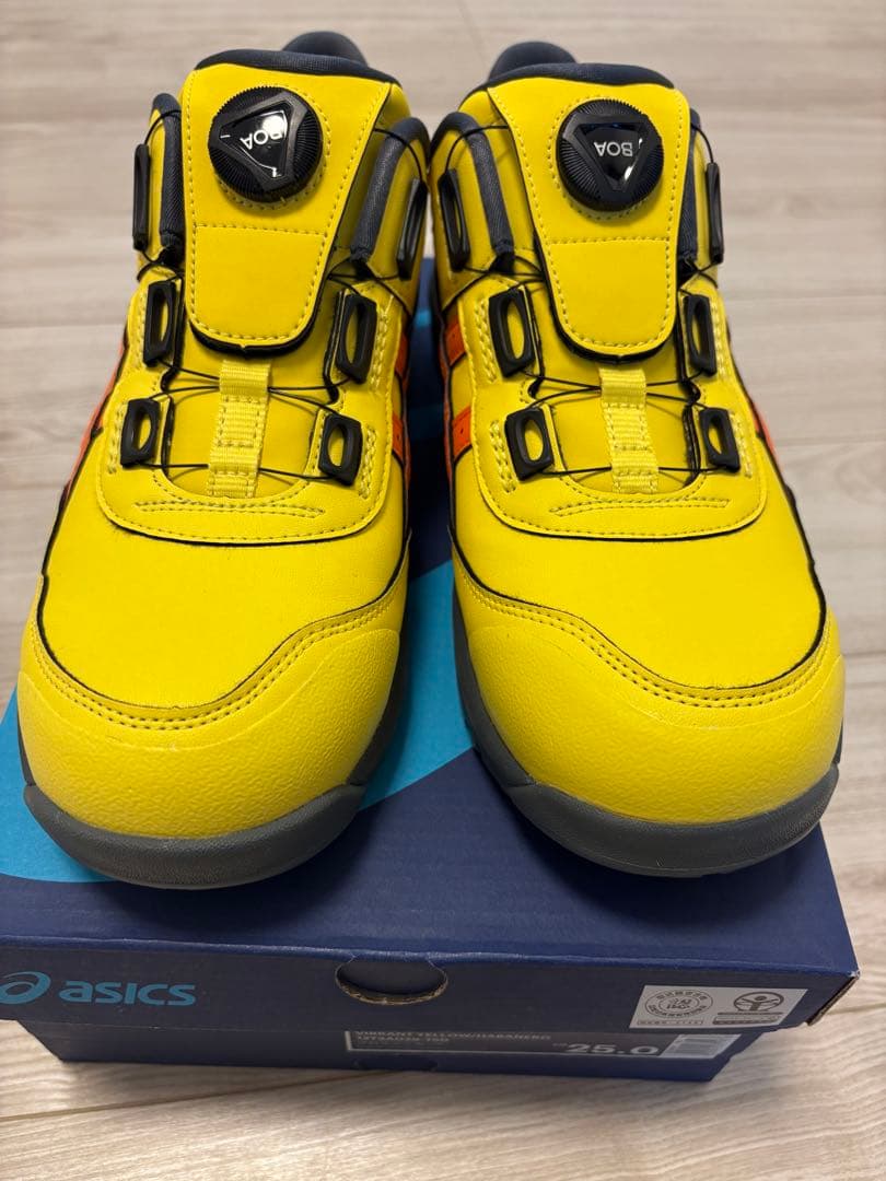 アシックス 安全靴 WINJOB CP306 BOA 25.0㎝　新品未使用