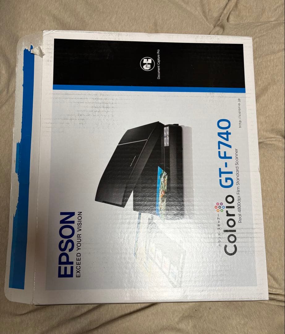 EPSON GT-F740 フラットベッドスキャナー 付属品完備 箱付き