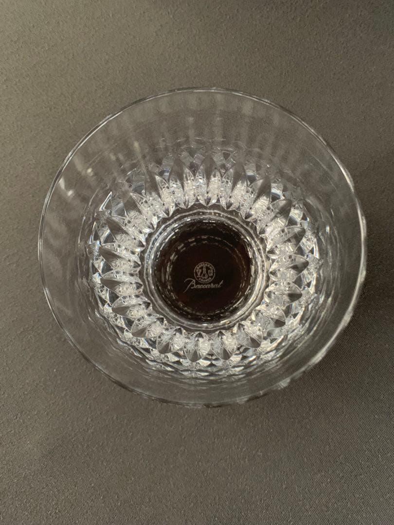 Baccarat バカラ　カットガラス ボウル　グラス